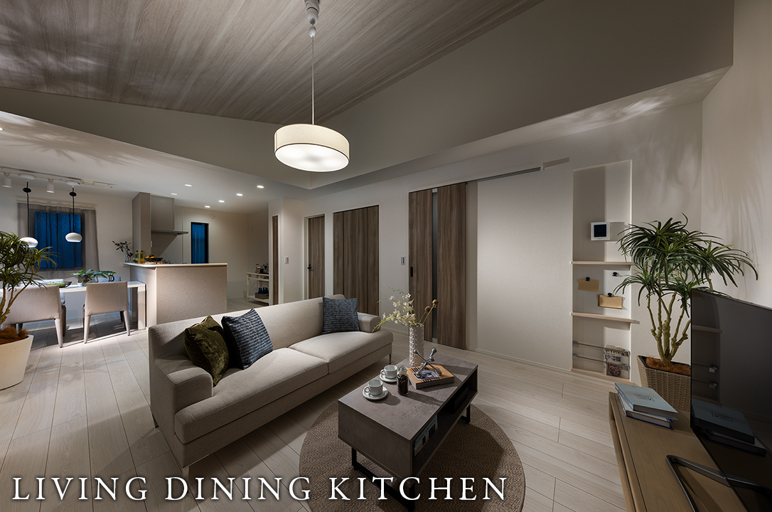 LIVING DINING KITCHEN